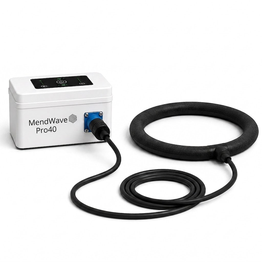 MendWave Pro40 PEMF Therapy machne compared with BEMER & Resona Vibe